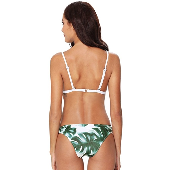 Jungle Print Double Straps Bikini Set - Picture 7 of 8